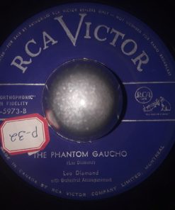 Alternative view of Leo Diamond - Melody Of Love / The Phantom Gaucho (7", Single) (Fair (F))