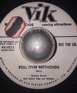 Helene Dixon With Howard Biggs Orchestra - Roll Over Beethoven / A Teenager Sings The Blues (7", Single, Promo) (Very Good Plus (VG+))