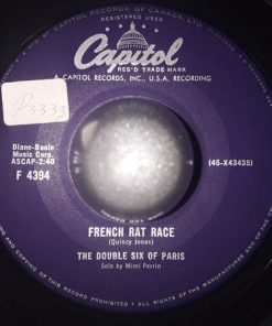 Les Double Six - French Rat Race / Meet Benny Bailey (7") (Very Good Plus (VG+))