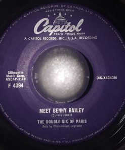 Alternative view of Les Double Six - French Rat Race / Meet Benny Bailey (7") (Very Good Plus (VG+))
