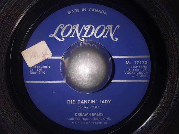 Dream-Timers - An Invitation / The Dancin' Lady (7", Single) (Very Good Plus (VG+)) - Image 2