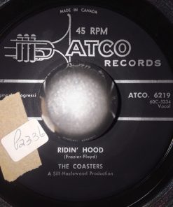 The Coasters - Ridin' Hood / Teach Me How To Shimmy (7", Single) (Very Good Plus (VG+))