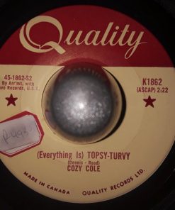 Alternative view of Cozy Cole - Bad / Topsy-Turvy (7", Single) (Very Good Plus (VG+))