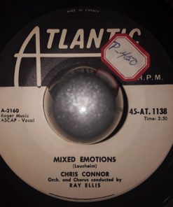 Alternative view of Chris Connor - Trust In Me / Mixed Emotions (7") (Very Good (VG))