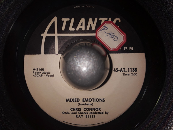 Chris Connor - Trust In Me / Mixed Emotions (7") (Very Good (VG)) - Image 2