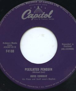 Alternative view of Russ Conway - Side Saddle / Pixilated Penguin (7") (Very Good Plus (VG+))