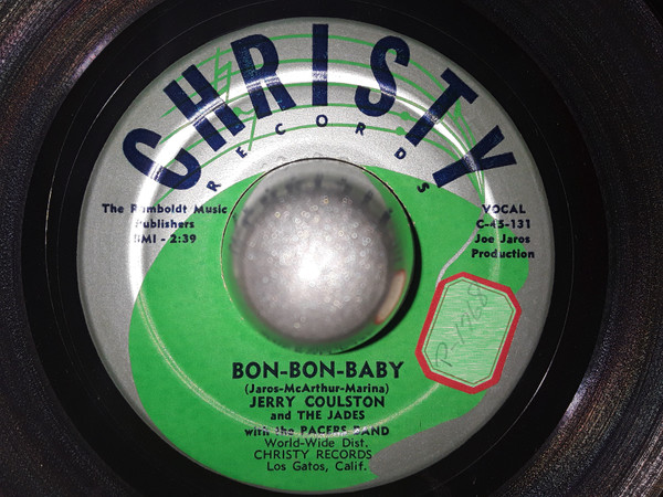 Jerry Coulston And The Jades (15), The Pacers Band - Go Ask Your Mama / Bon-Bon-Baby (7", Single) (Very Good Plus (VG+)) - Image 2