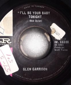 Glen Garrison - I'll Be Your Baby Tonight / You Know I Love You (7", Single) (Very Good (VG))