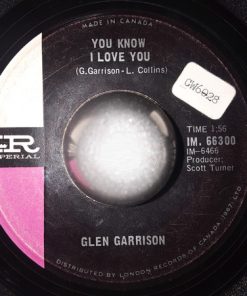 Alternative view of Glen Garrison - I'll Be Your Baby Tonight / You Know I Love You (7", Single) (Very Good (VG))