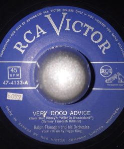Alternative view of Ralph Flanagan And His Orchestra - Very Good Advice / Twilight Rhapsody (7", Single) (Very Good Plus (VG+))