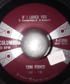 Alternative view of Toni Fisher - Love Big (7", Single) (Very Good Plus (VG+))