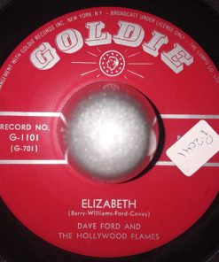David Ford (5) And The Hollywood Flames - Elizabeth / Believe In Me (7", Single) (Very Good Plus (VG+))