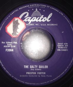 Alternative view of Preston Stratton Foster - Pretoria / The Salty Sailor (7") (Very Good Plus (VG+))