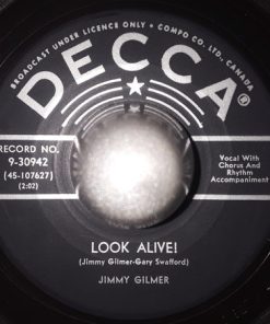 Jimmy Gilmer - Look Alive! / Because I Need You (7", Single) (Very Good Plus (VG+))