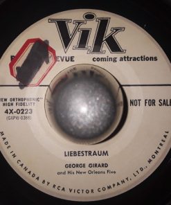 George Girard And His New Orleans Five - Liebestraum / My Gal Sal (7", Single, Promo) (Very Good (VG))