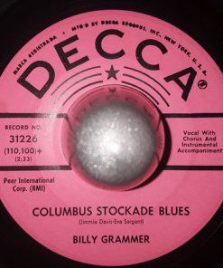 Alternative view of Billy Grammer - Rainbow Round My Shoulder / Columbus Stockade Blues (7", Single) (Very Good (VG))