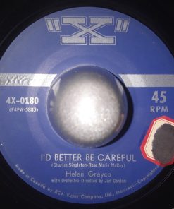 Alternative view of Helen Grayco - Night Train  (7", Single) (Very Good Plus (VG+))
