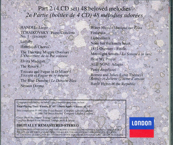 Various - Your Hundred Best Tunes Part 2 (4xCD, Comp, RM) (Near Mint (NM or M-)) - Image 2