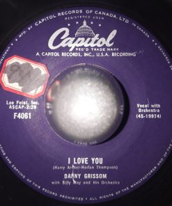 Alternative view of Dan Grissom - Never Doubt Me (7", Single) (Very Good Plus (VG+))