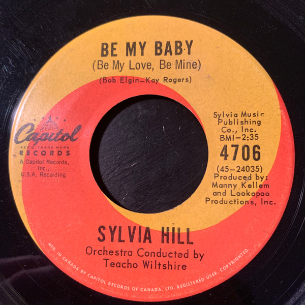 Sylvia Hill - Make Me Know It / Be My Baby (Be My Love, Be Mine) (7", Single) (Very Good Plus (VG+)) - Image 2