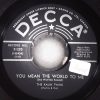 Kalin Twins - You Mean The World To Me / Momma-Poppa (7", Single) (Very Good Plus (VG+))