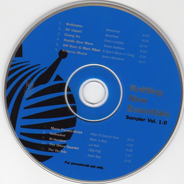 Various - Knitting New Essentials Sampler Vol. 1.0 (CD, Smplr, Blu) (Near Mint (NM or M-)) - Image 3