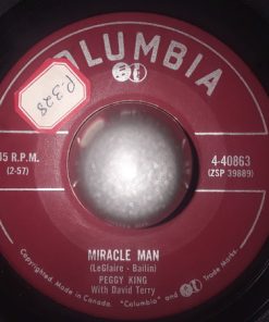 Peggy King - Miracle Man (7", Single) (Very Good Plus (VG+))