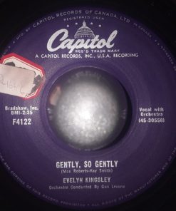 Evelyn Kingsley - Gently, So Gently  (7") (Very Good Plus (VG+))
