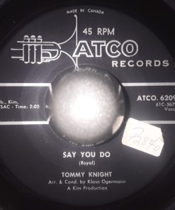 Alternative view of Tommy Knight - It's Real / Say You Do (7", Single) (Very Good Plus (VG+))