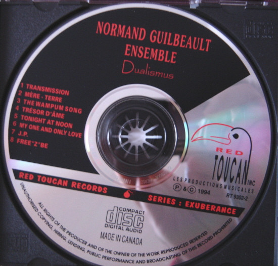 Normand Guilbeault Ensemble - Dualismus (CD, Album) (Near Mint (NM or M-)) - Image 3