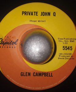 Glen Campbell - Private John Q (7", Single) (Very Good (VG))