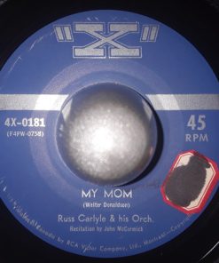 Russ Carlyle And His Orchestra - My Mom / The Point Of No Return (7", Single) (Very Good Plus (VG+))