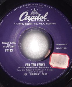 Alternative view of Joe "Fingers" Carr - 12th Street Ha Cha Cha / Fan Tan Fanny (7") (Very Good Plus (VG+))