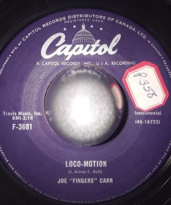 Joe "Fingers" Carr - Loco-Motion (7") (Very Good (VG))