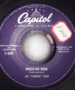 Alternative view of Joe "Fingers" Carr - Loco-Motion (7") (Very Good (VG))