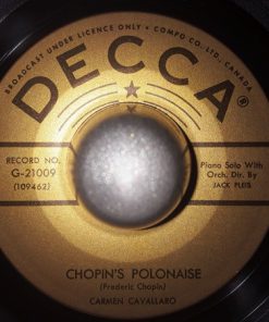Alternative view of Carmen Cavallaro And His Orchestra - Warsaw Concerto (7") (Near Mint (NM or M-))