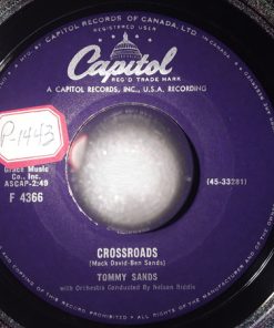 Alternative view of Tommy Sands - That's Love / Crossroads (7", Single) (Very Good (VG))
