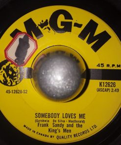 Alternative view of Frank Sandy And The King's Men - Tarrentela Rock / Somebody Loves Me (7") (Very Good Plus (VG+))
