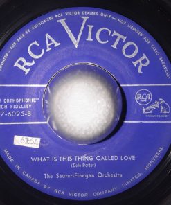 Alternative view of Sauter-Finegan Orchestra - Honey Babe / What Is This Thing Called Love (7", Single) (Very Good Plus (VG+))