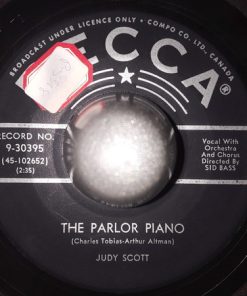 Alternative view of Judy Scott (2) - A Tender Word / The Parlor Piano (7") (Very Good Plus (VG+))