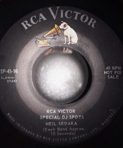 Neil Sedaka, Various - RCA Victor Special DJ Spots - Neil Sedaka (7", S/Sided, DJ ) (Very Good Plus (VG+))