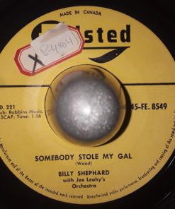 Billy Shepard With Joe Leahy Orchestra - Somebody Stole My Gal / You Call Everybody Darling (7") (Very Good (VG))