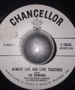 Joe Damiano - Always Live And Love Together / Bolero (7") (Very Good Plus (VG+))