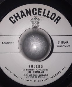 Alternative view of Joe Damiano - Always Live And Love Together / Bolero (7") (Very Good Plus (VG+))