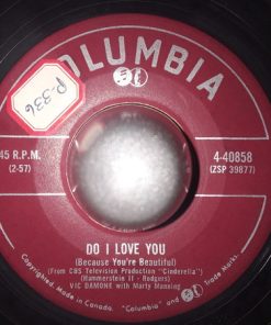 Vic Damone - Do I Love You (7", Single) (Very Good Plus (VG+))