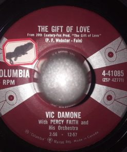 Vic Damone - The Gift Of Love / Unafraid (7", Single) (Very Good Plus (VG+))