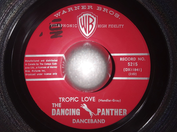 The Dancing Panther Danceband - Tropic Love / Cement Mixer (Put-Ti, Pu-Ti) (7") (Very Good Plus (VG+))