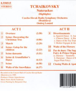Alternative view of Pyotr Ilyich Tchaikovsky - Slovak Radio Symphony Orchestra, Ondrej Lenárd - Nutcracker (Highlights) (CD, Album, RE) (Near Mint (NM or M-))