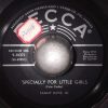 Sammy Davis Jr. - 'Specially For LIttle Girls / Don'cha Go 'Way Mad (7") (Very Good (VG))