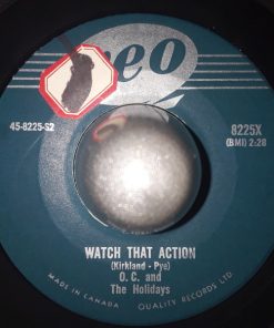 Alternative view of O.C. And The Holidays - The Tuttle / Watch That Action (7") (Very Good Plus (VG+))
